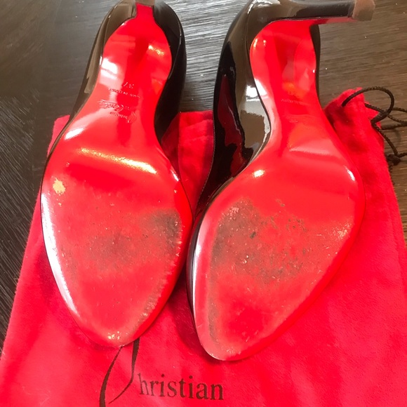 Authentic christian louboutin Black Heels - Picture 5 of 5